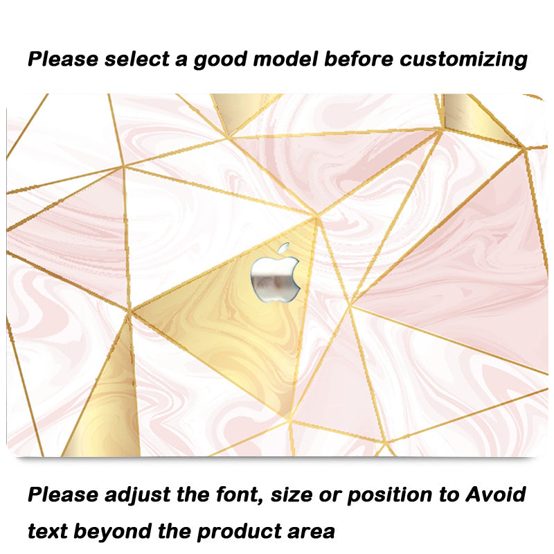 Golden Horn Marble  Macbook Case-BELKCASE