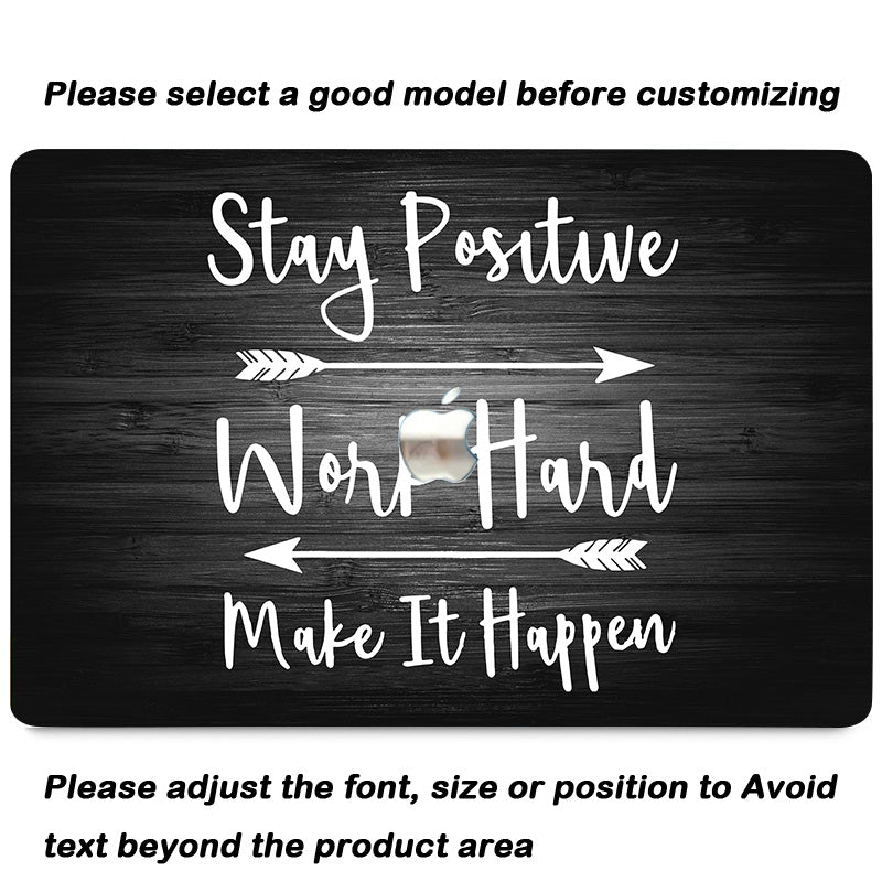 Stay Positive Macbook Case-BELKCASE