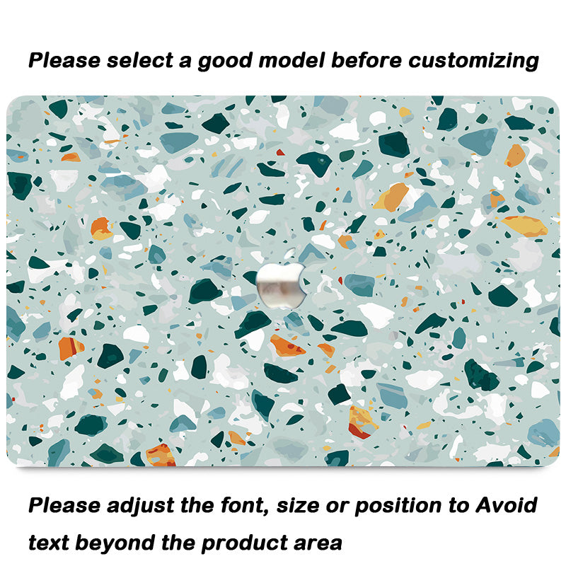 Cyan Porcelain Macbook Case-BELKCASE