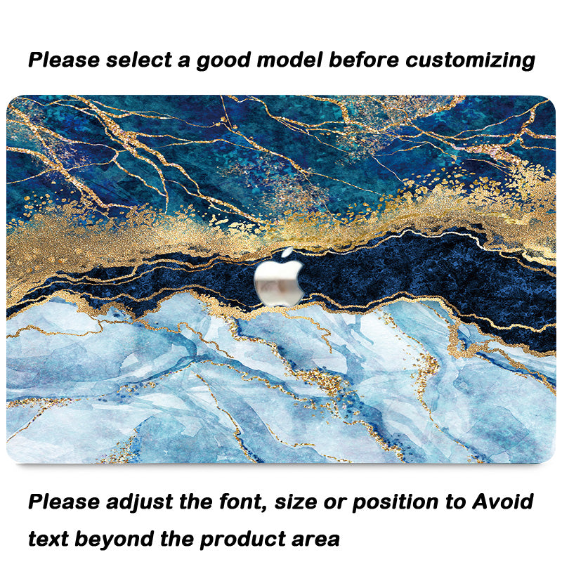 Mysterious Blue River Macbook Case-BELKCASE