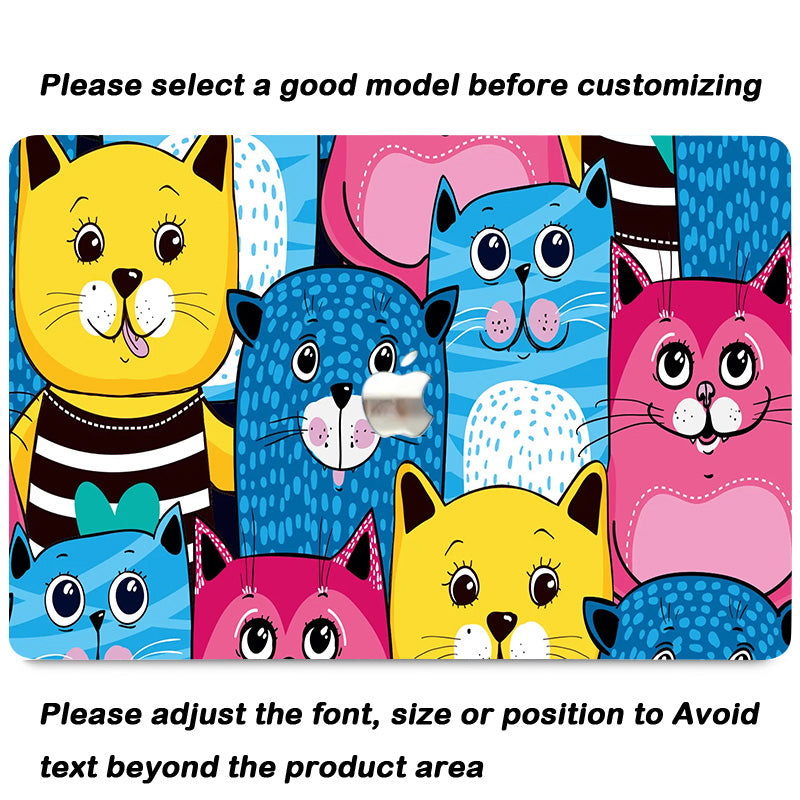 Color Kitten Macbook Case-BELKCASE