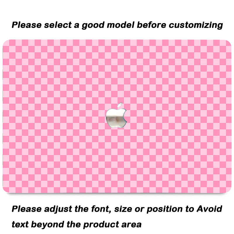 Pink Lattice Macbook Case-BELKCASE