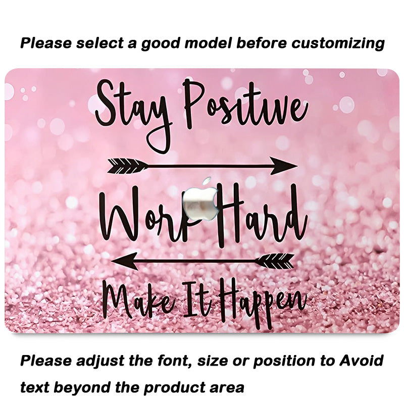 Stay Positive Macbook Case-BELKCASE