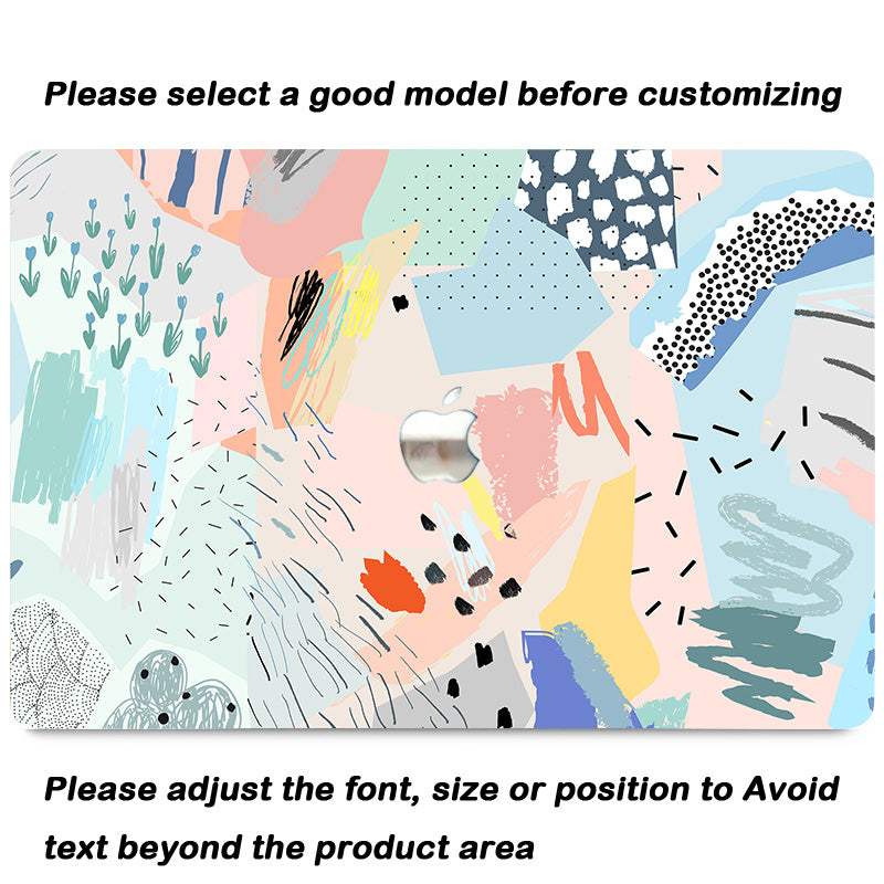 Abstract Graffiti Macbook Case-BELKCASE