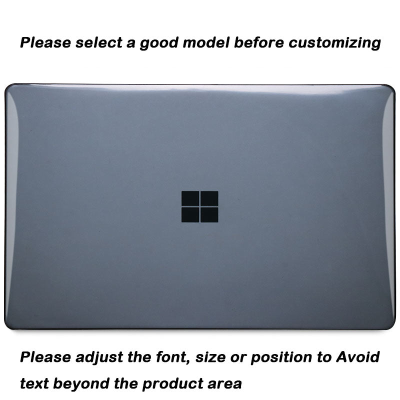 Crystal Black Microsoft Surface Laptop Case-BELKCASE