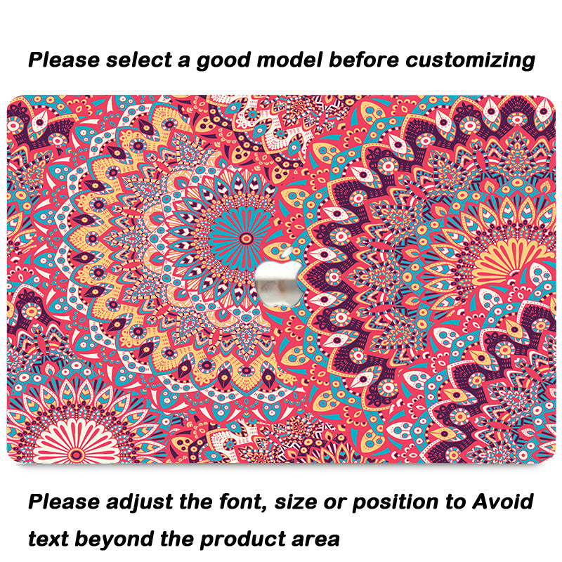Embroidery Mandala Macbook Case-BELKCASE