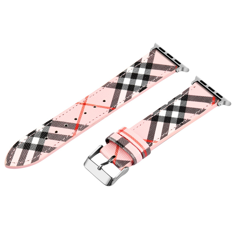 Burberry Luxury Leather Apple Watch Band