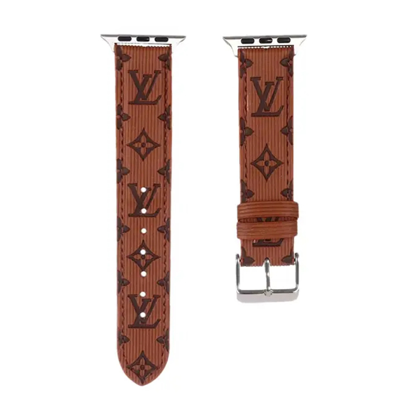 Leather luxury V Apple Watch Bands