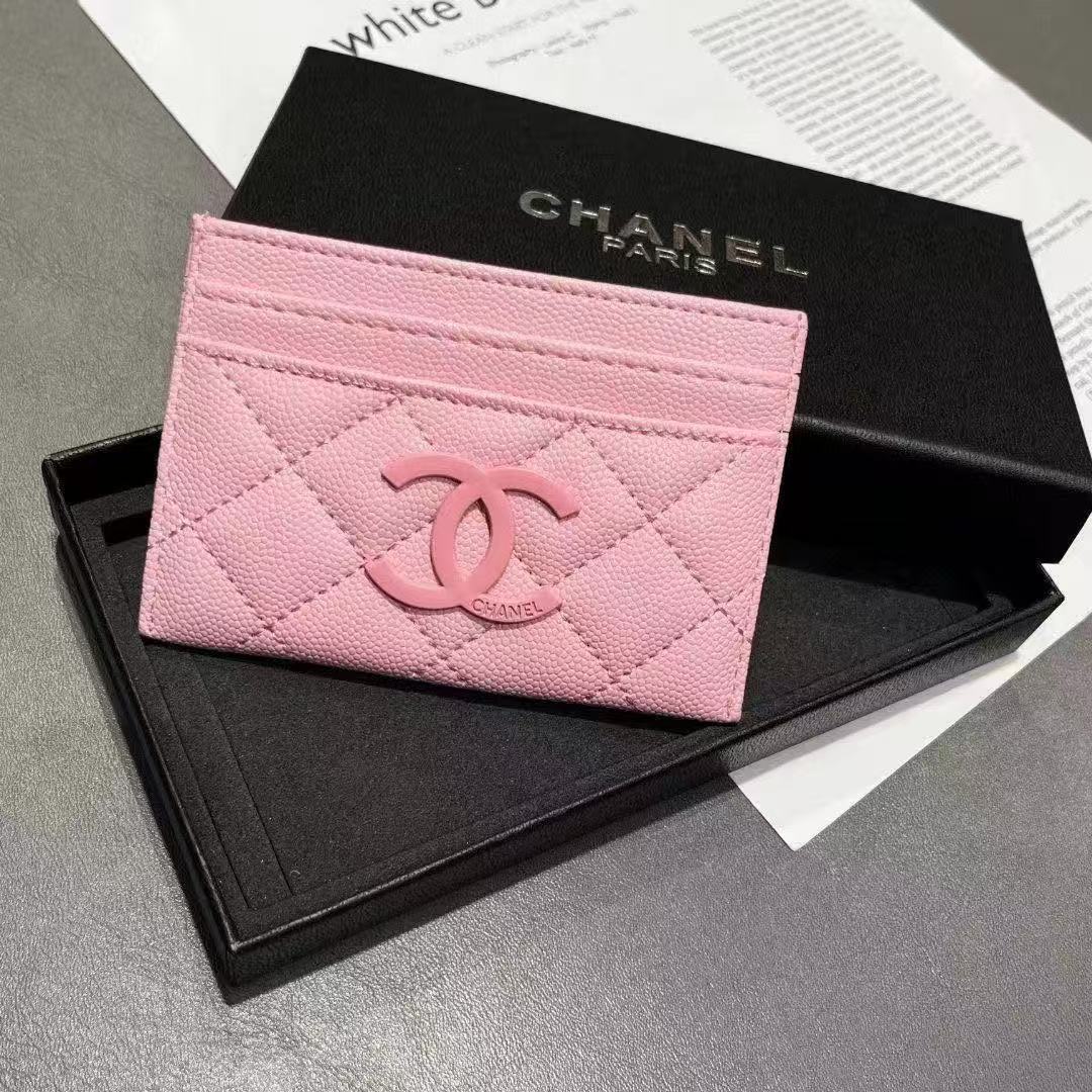 [Copy]Classic Leather CH Wallet Card Holder