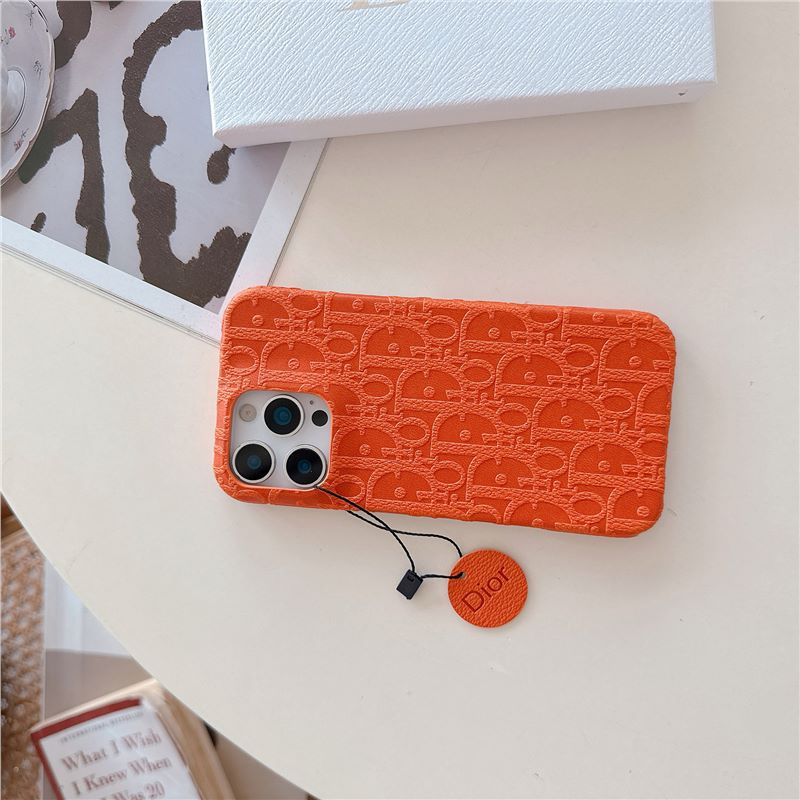 Dior Luxury Leather iPhone Case