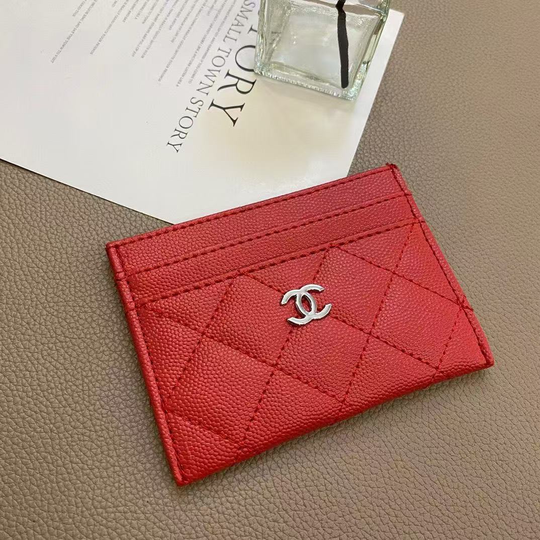 Classic Leather CH Wallet Card Holder