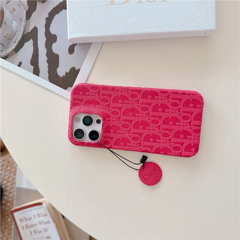 Dior Luxury Leather iPhone Case