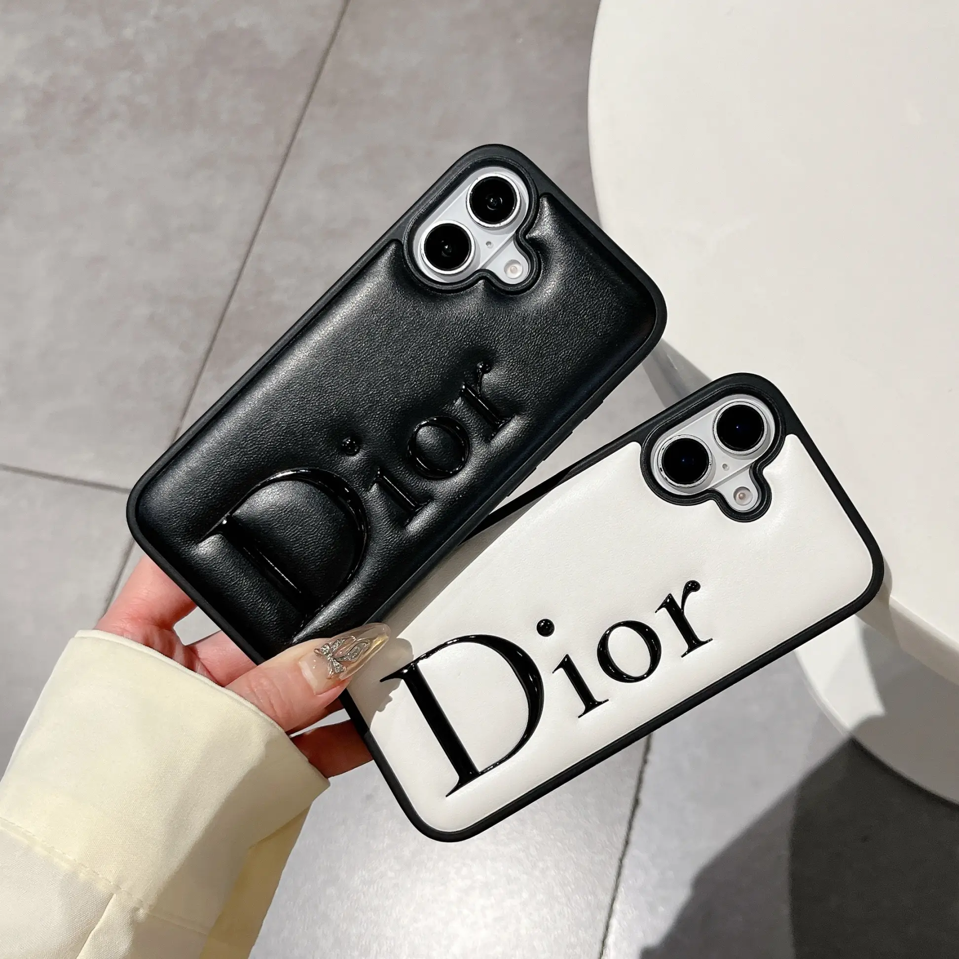 Dior Leather cushion iPhone Case	