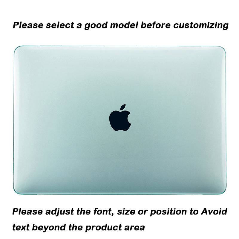 Transparent green  | Macbook case customizable-BELKCASE