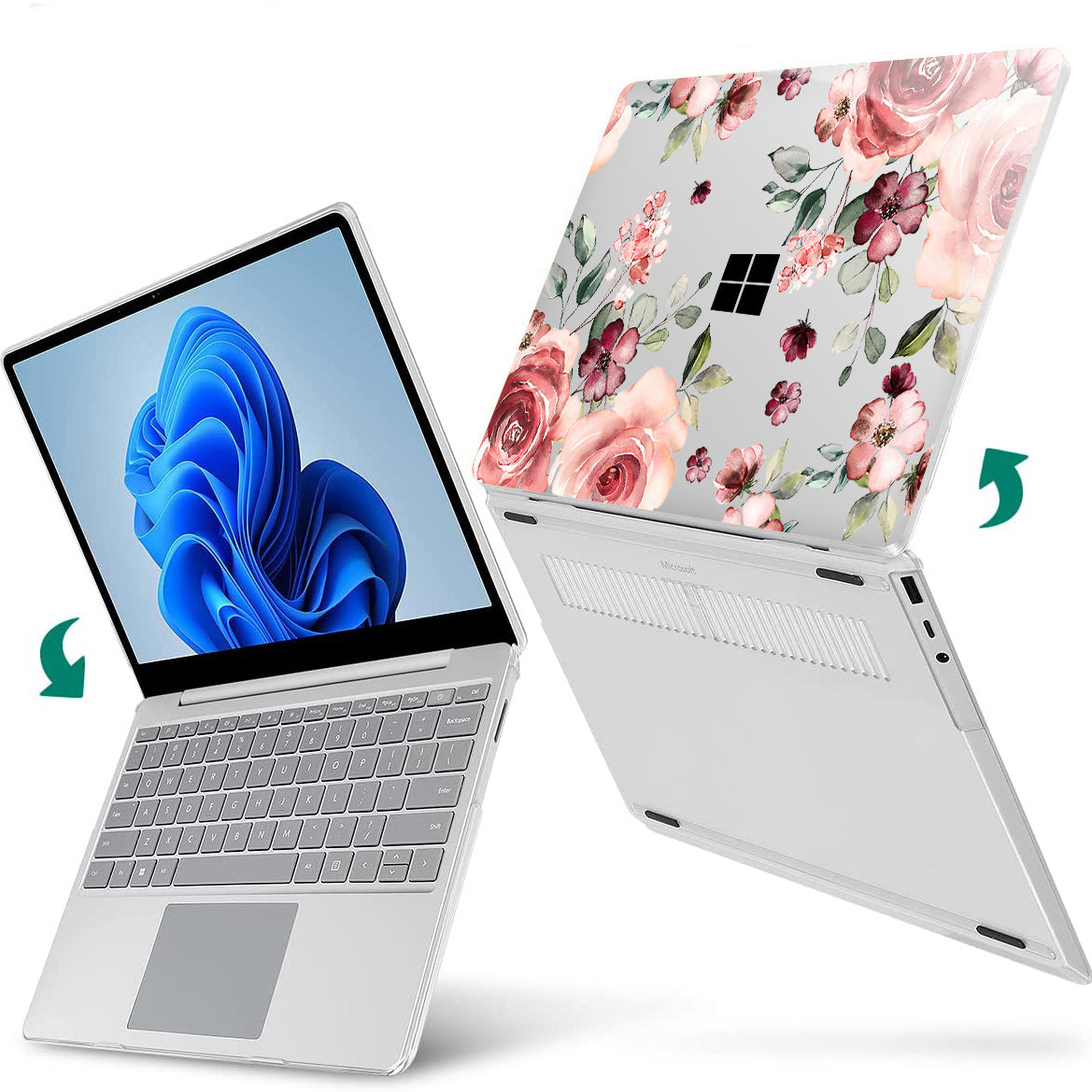 Begonia Flowers Microsoft Surface Laptop Case-BELKCASE