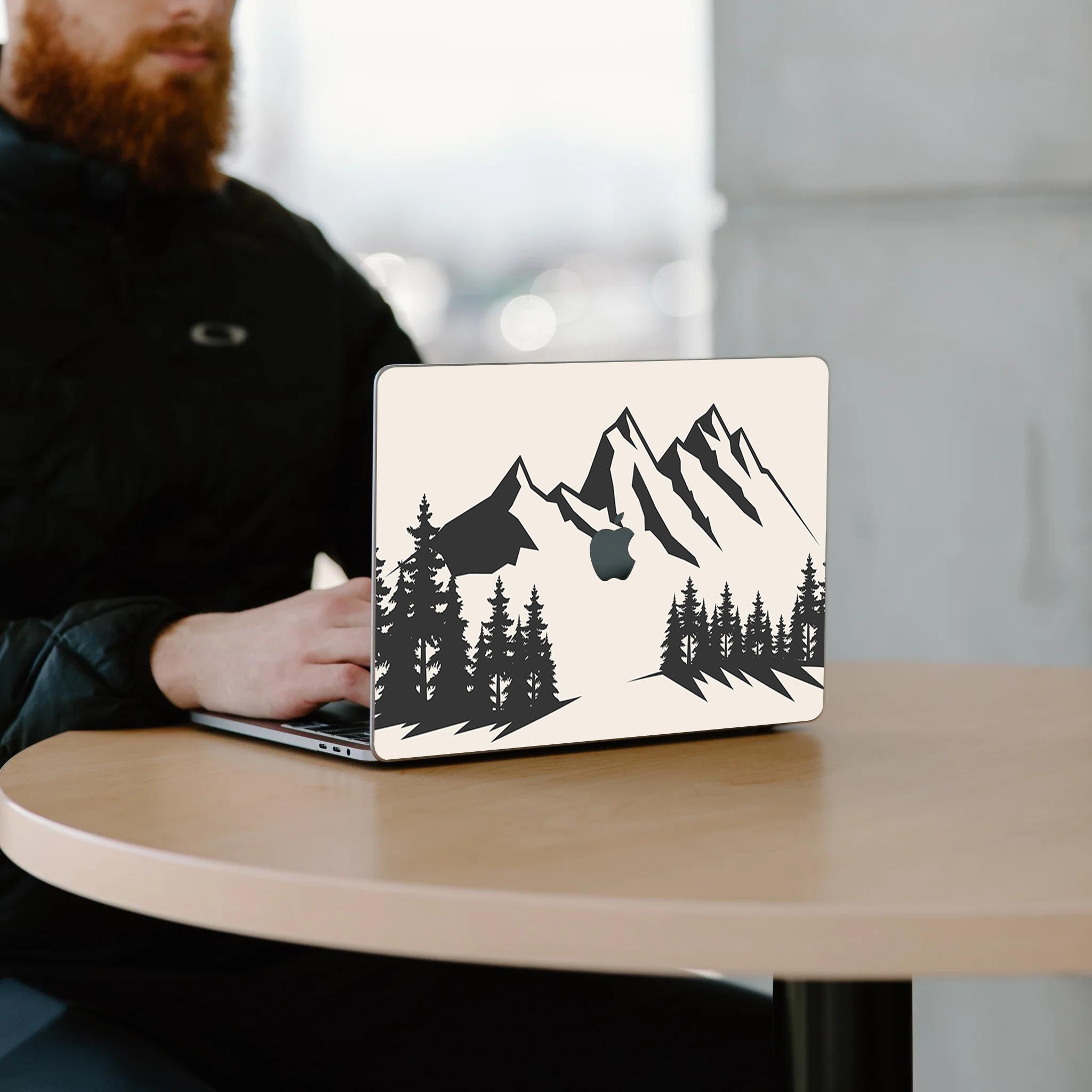 Vector Mountain Macbook Case-BELKCASE