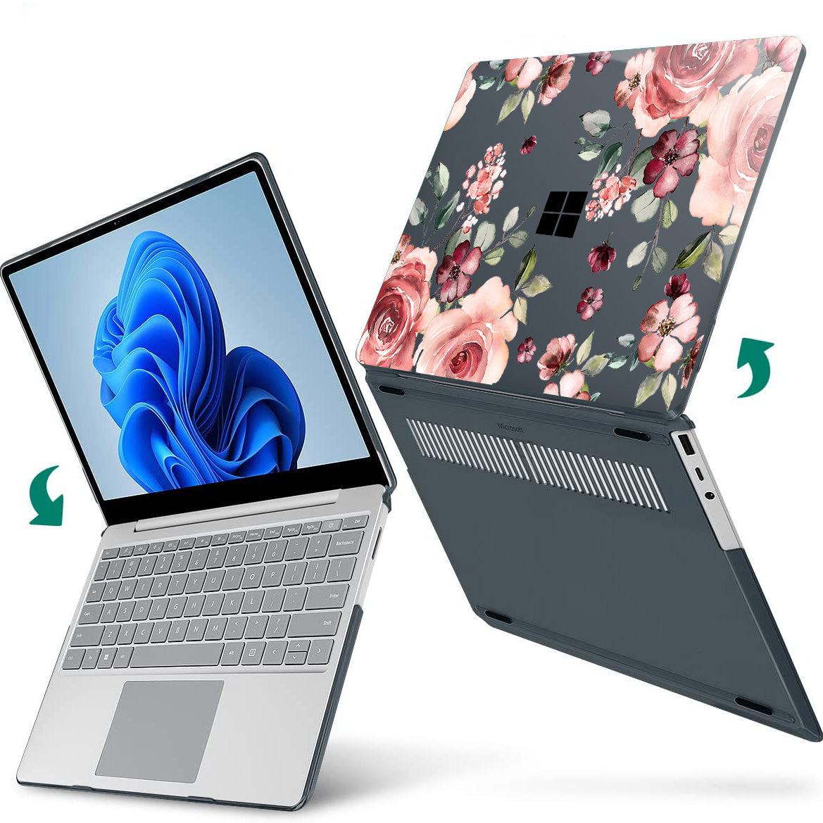 Begonia Flowers Microsoft Surface Laptop Case-BELKCASE