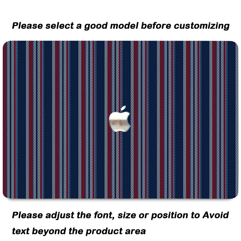 Posey Stripes Macbook Case-BELKCASE