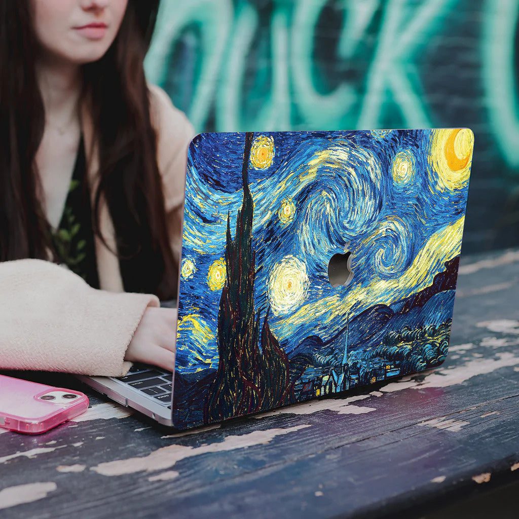 Van Gogh ''Starry Night'' Macbook Case-BELKCASE