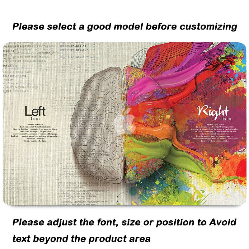 Brain Art Macbook Case-BELKCASE