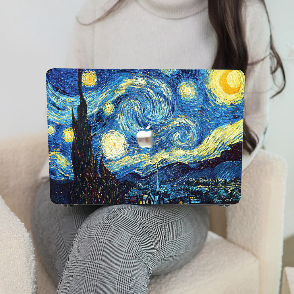Van Gogh ''Starry Night'' Macbook Case-BELKCASE
