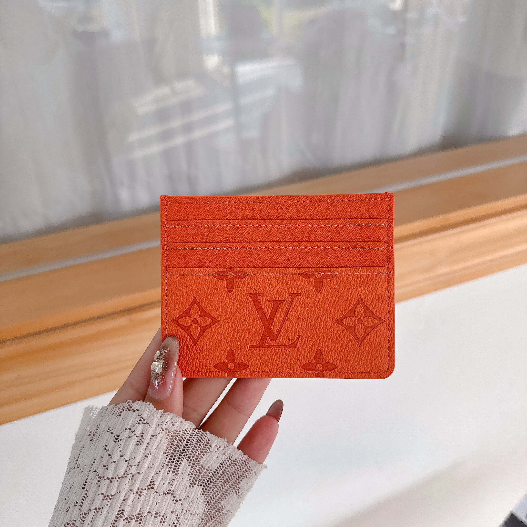 Louis Vuitton Luxury Leather Card Holder