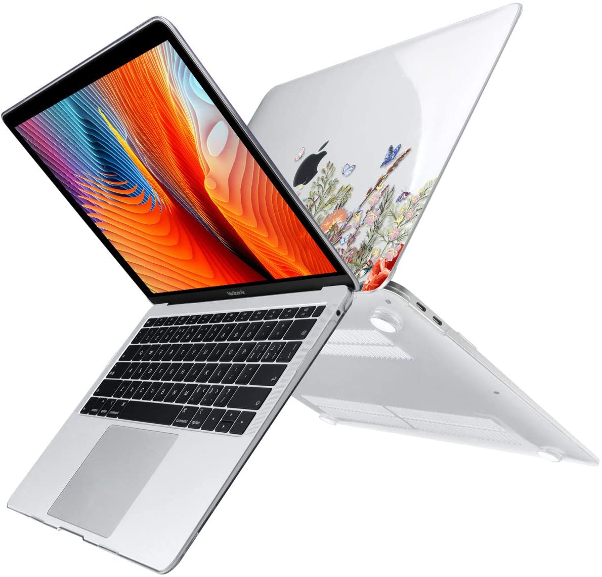 Butterfly In Flower Macbook case-BELKCASE