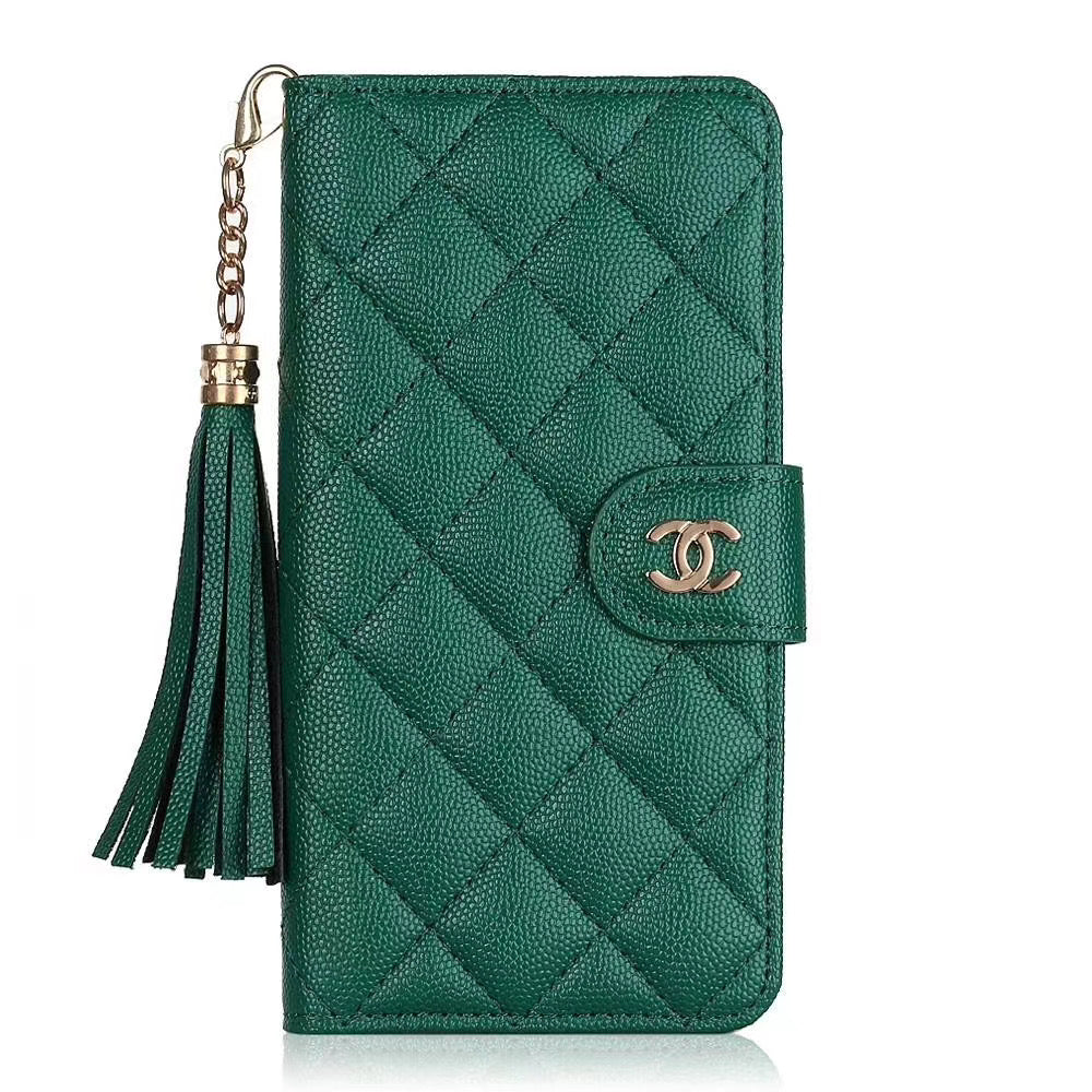Chanel Leather iPhone Wallet Case