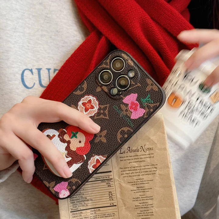 Vuitton iPhone 16 Pro 卡通手机壳