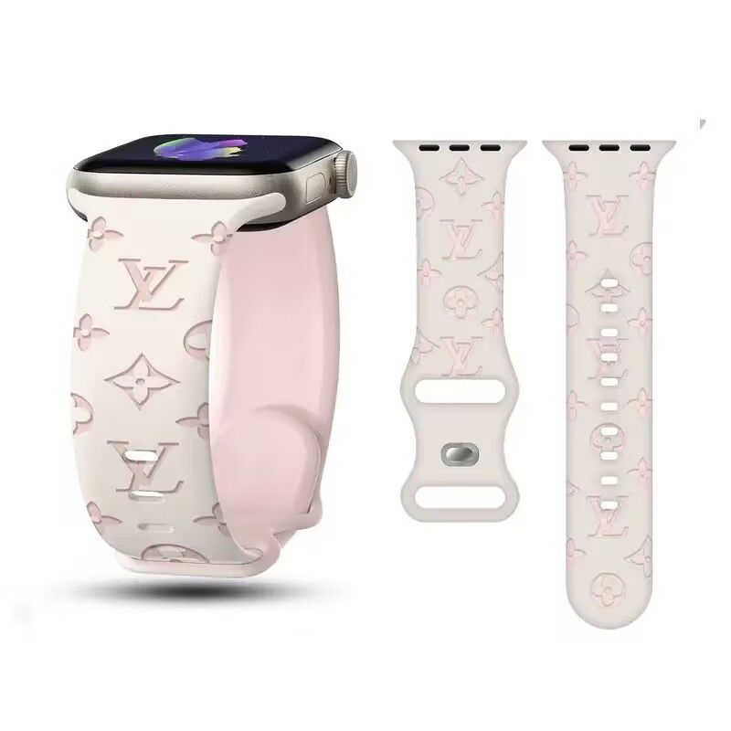 Louis Vuitton Liquid Silicone Apple Watch Band