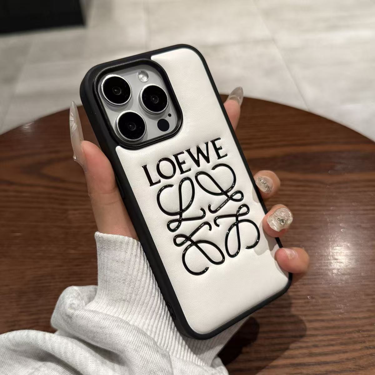 Cushion leather iPhone Case