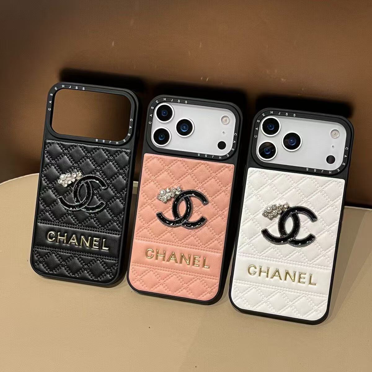 Chanel Leather iPhone Case 