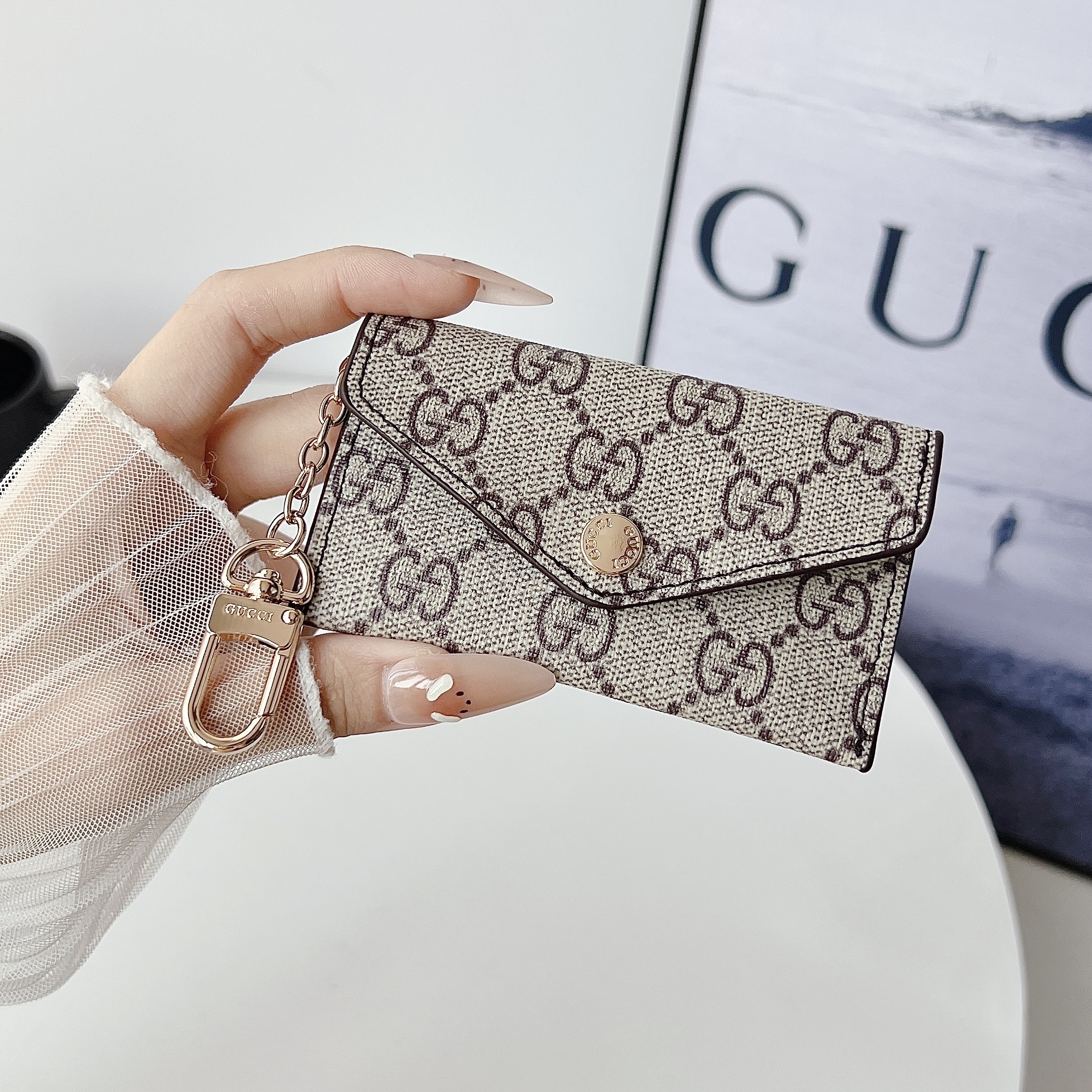 Gucci Luxury Leather Coin Purse