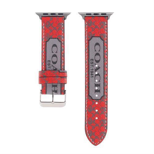 Coach Luxury Leather Apple Watch Band