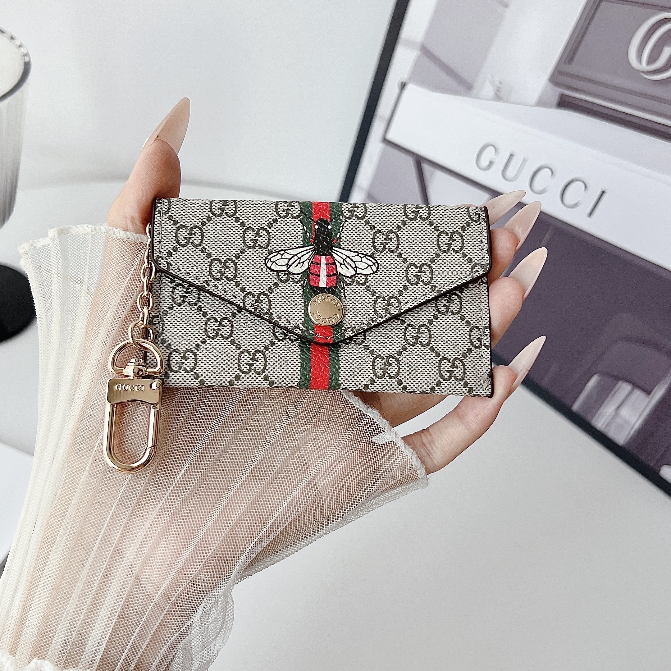 Gucci Luxury Leather Coin Purse