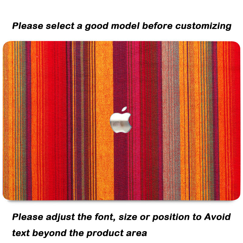 Red Weave Macbook Case-BELKCASE