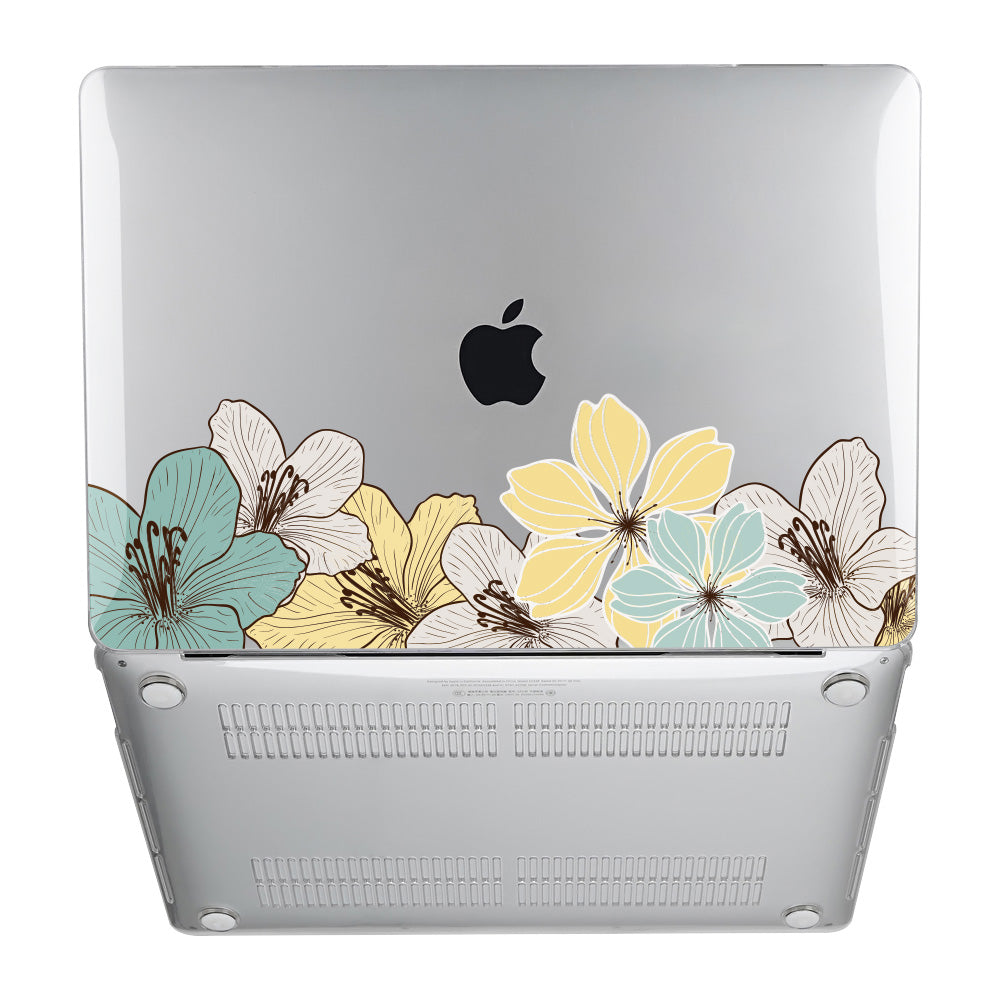 Half Leaf Love Macbook case-BELKCASE