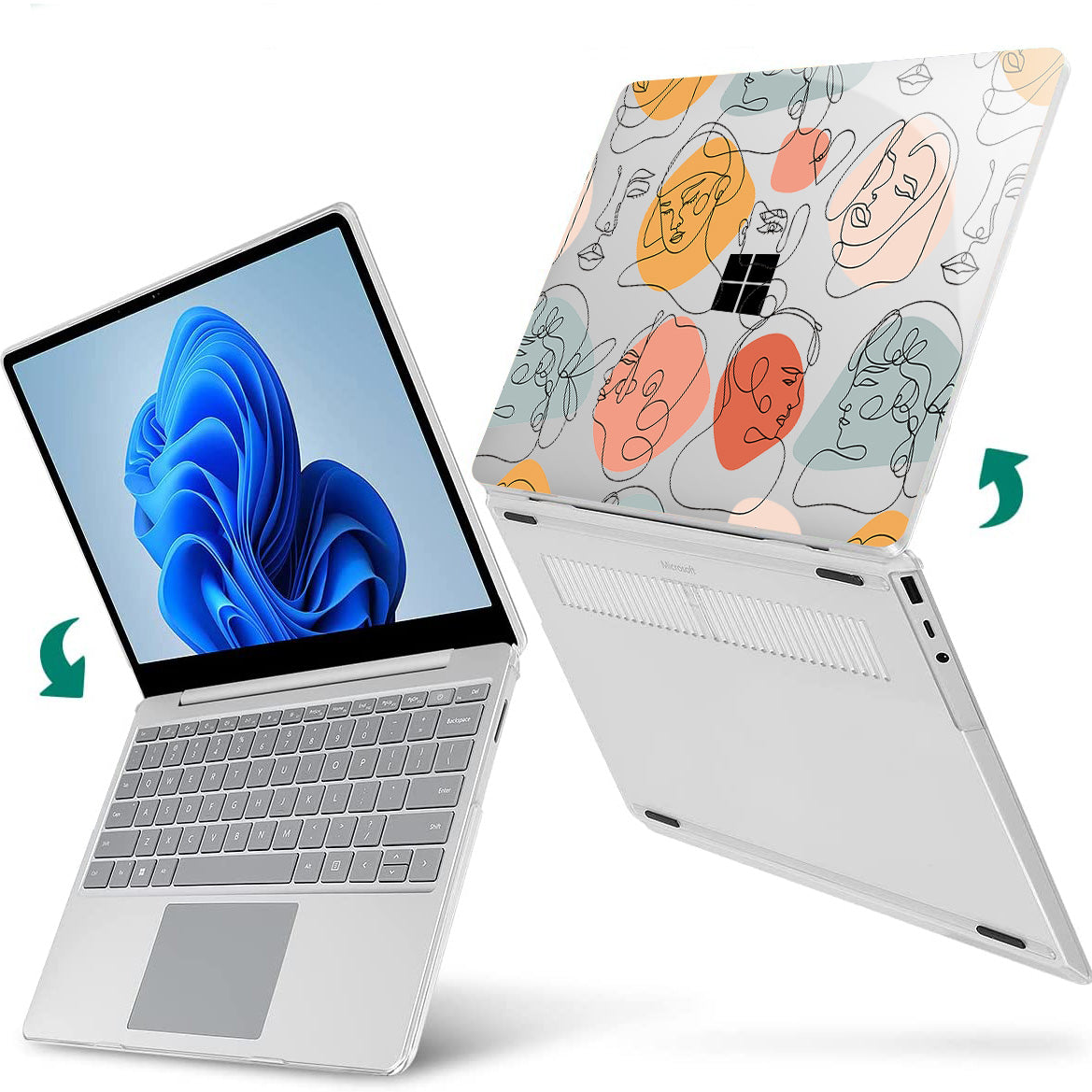 Abstract Face Microsoft Surface Laptop Case-BELKCASE