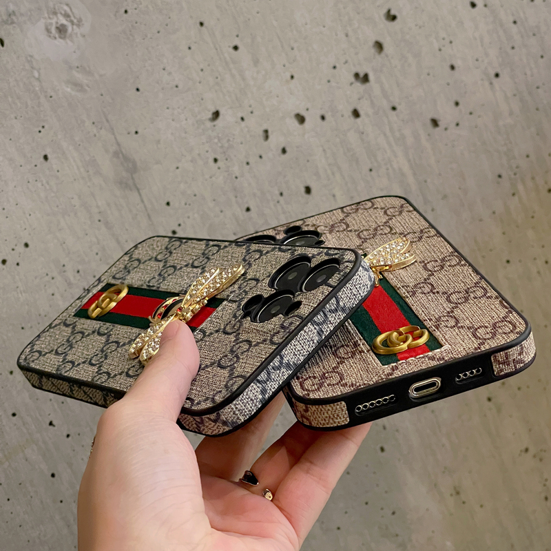 Classic Leather iPhone Wallet Case With Crossbody Strap 