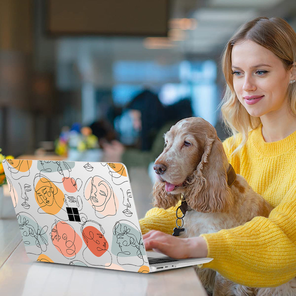 Abstract Face Microsoft Surface Laptop Case-BELKCASE