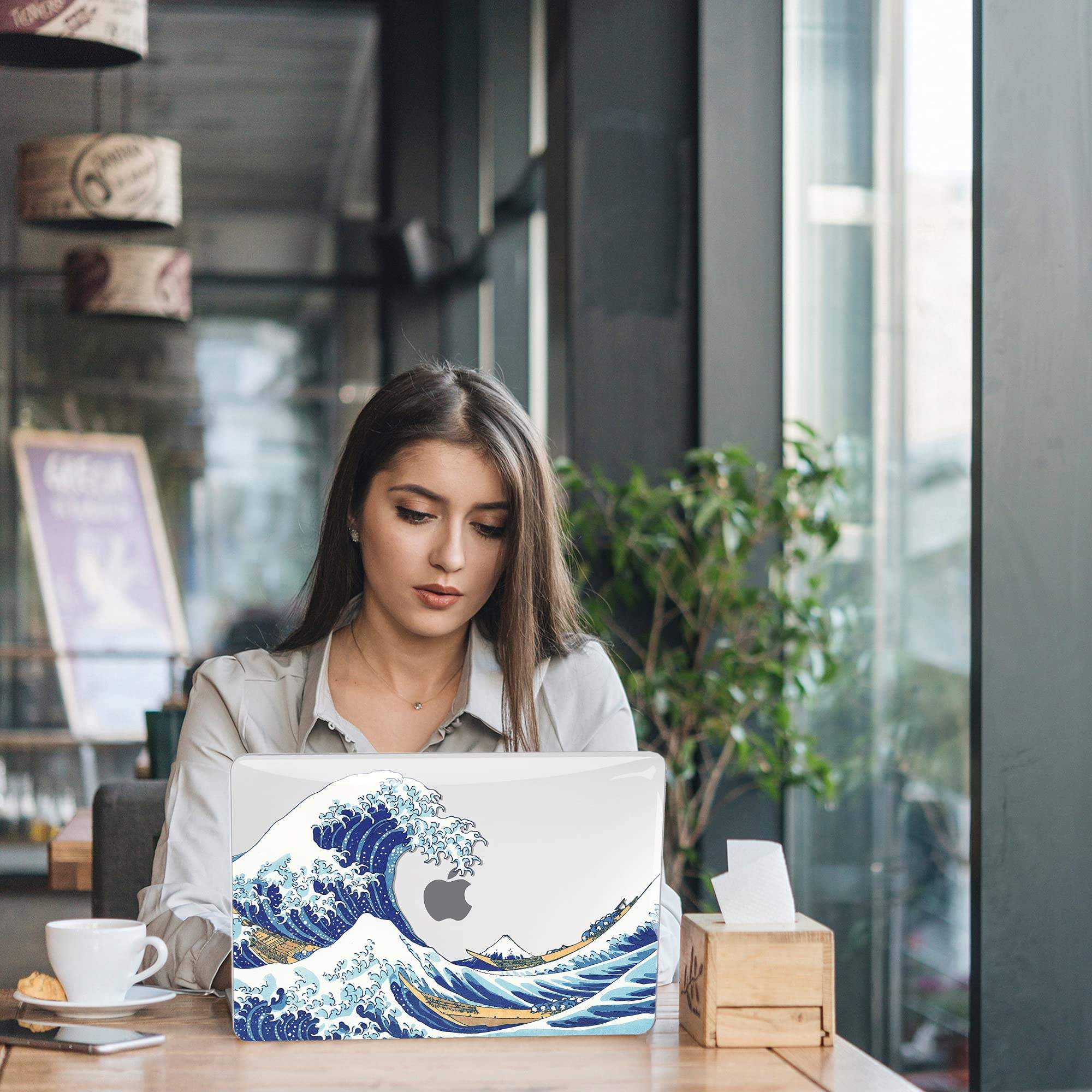 Sailing on the waves Macbook case-BELKCASE