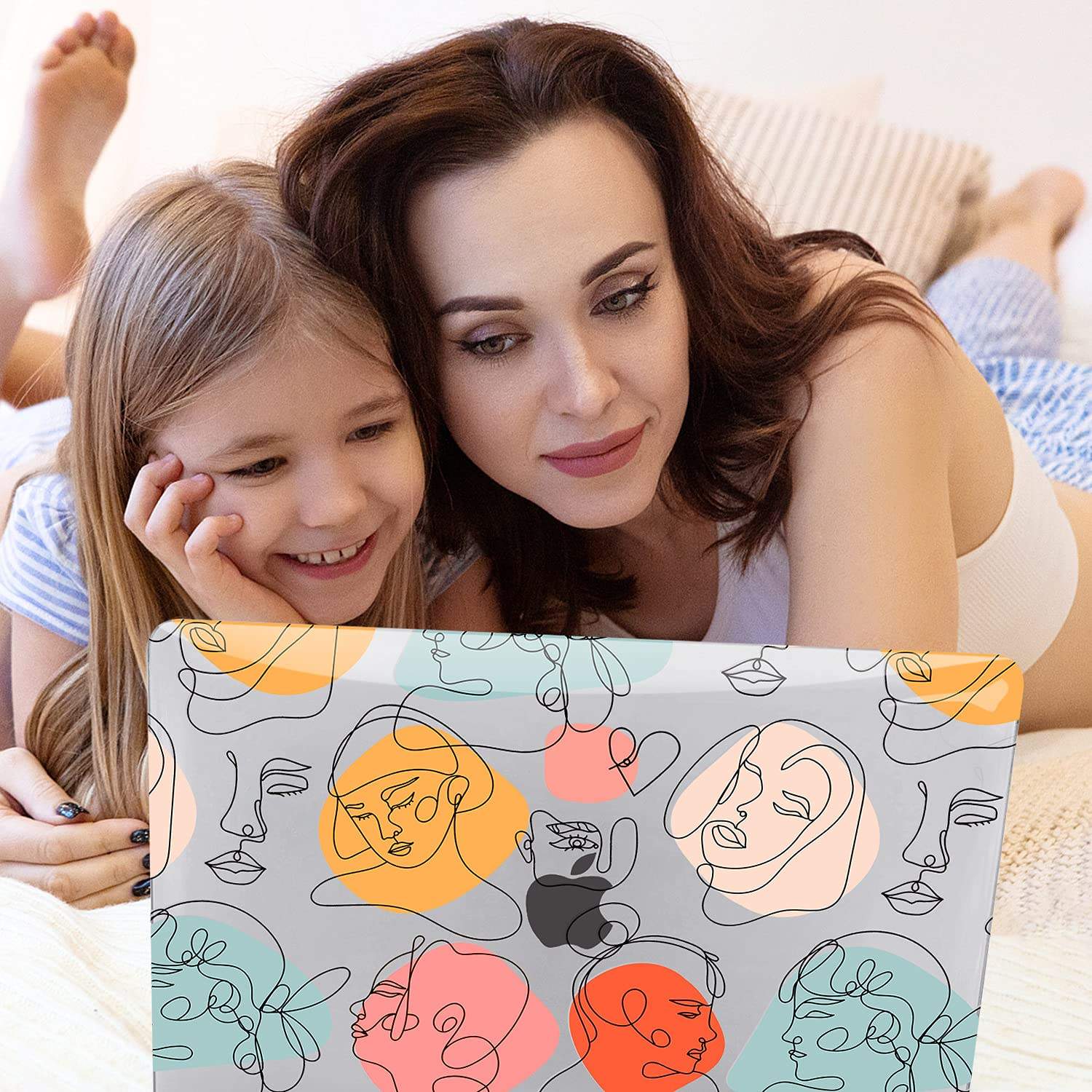 Abstract Face Macbook case-BELKCASE