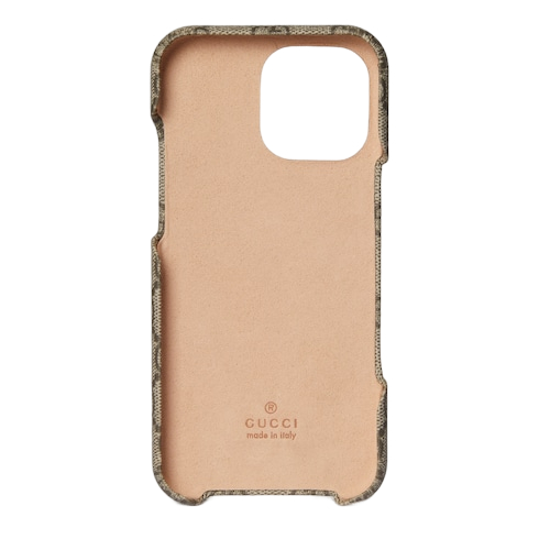 Gucci Classic Luxurious Leather iPhone Case