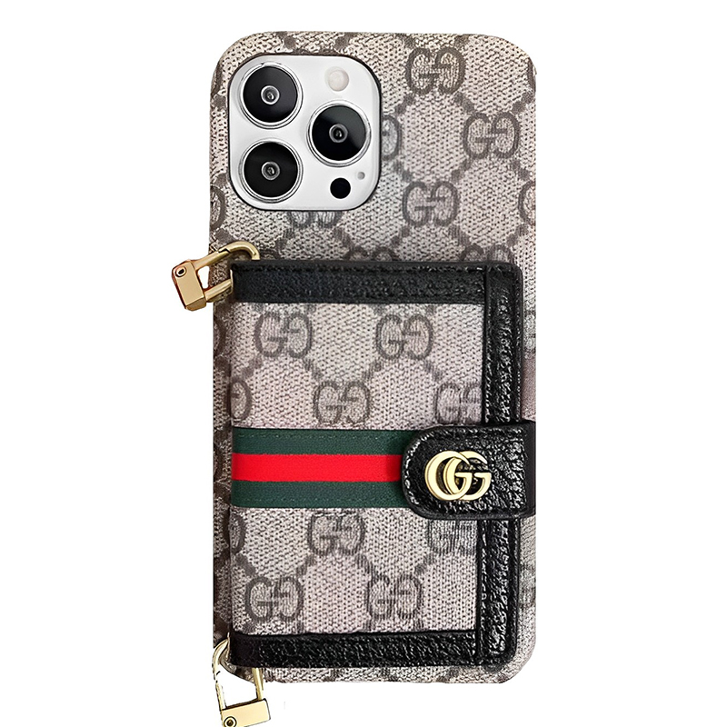 Classic Leather iPhone Wallet Case With Crossbody Strap -BELKCASE