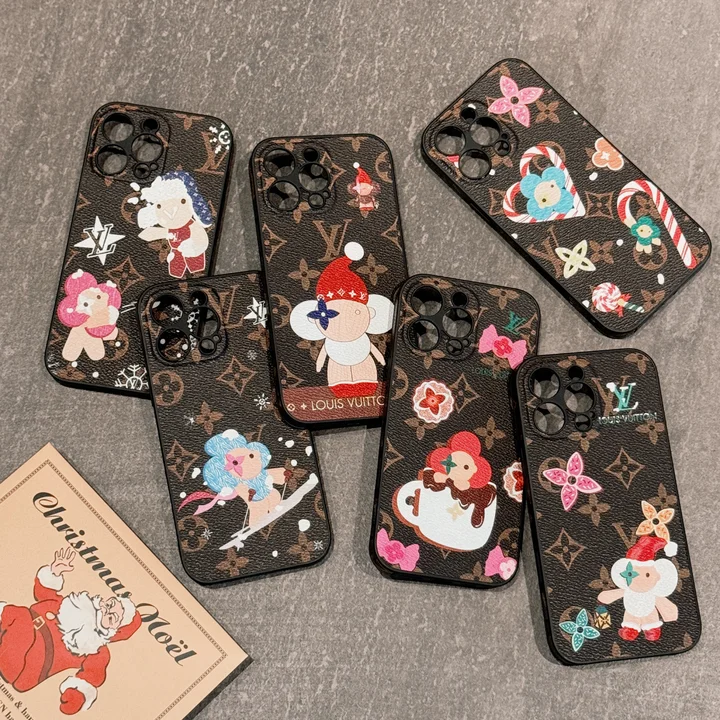 Louis Vuitton iPhone 16 Pro 智能手机壳 圣诞人物造型