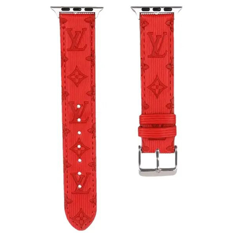 Leather luxury V Apple Watch Bands
