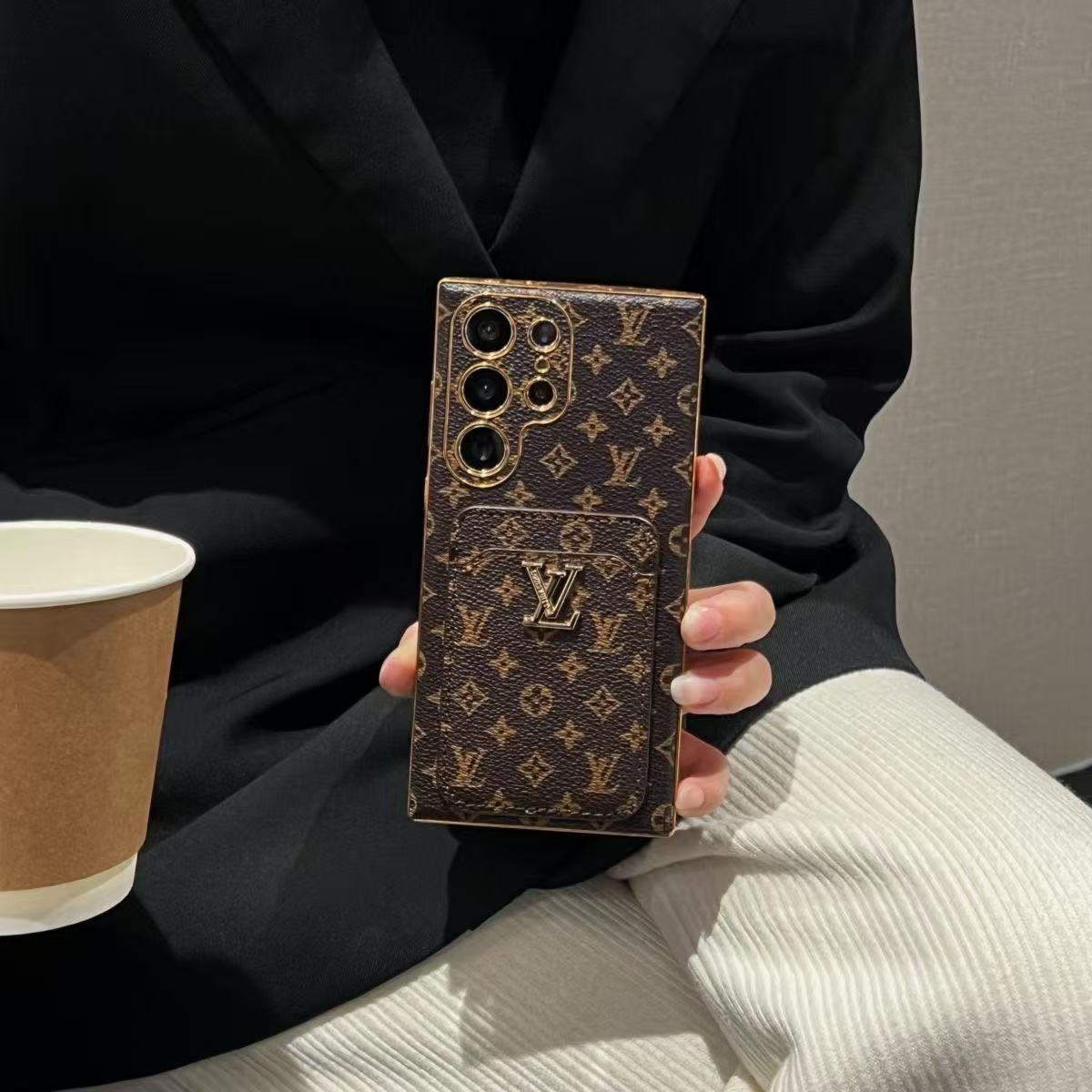 Louis Vuitton,Gucci Luxury Leather Samsung Wallet Case
