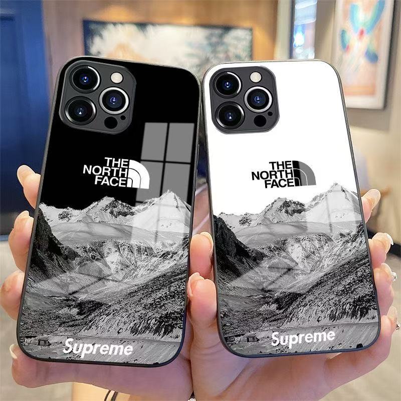 Tempered Glass Snow Mountain NF iPhone Case