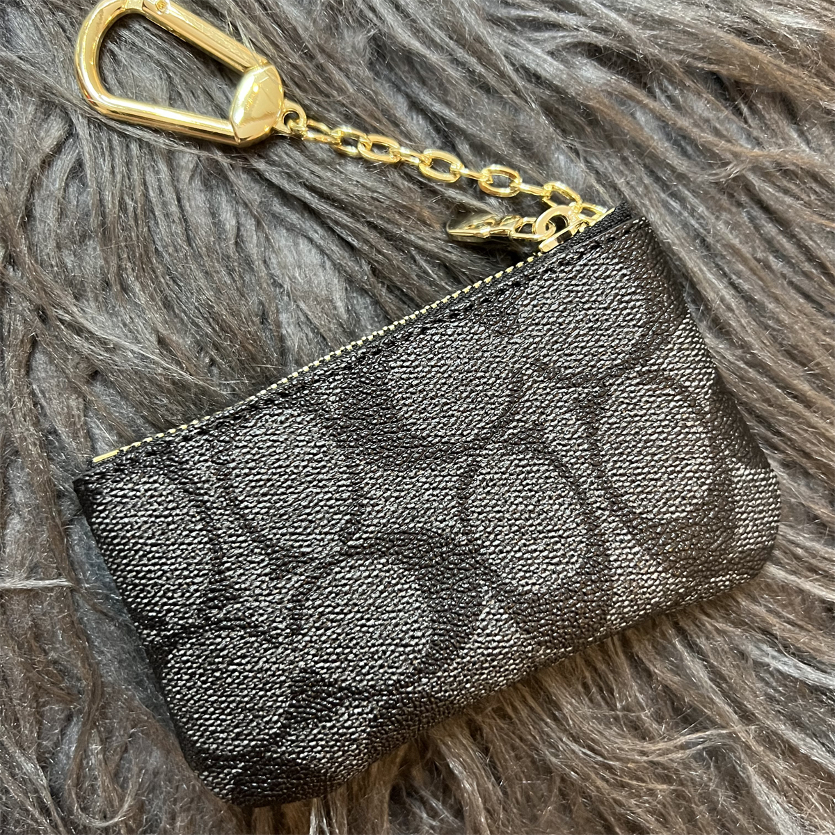 Luxury Leather Zipper Coin Purse