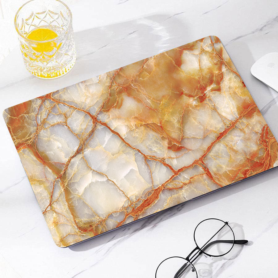 Orange Age Traces Macbook Case-BELKCASE